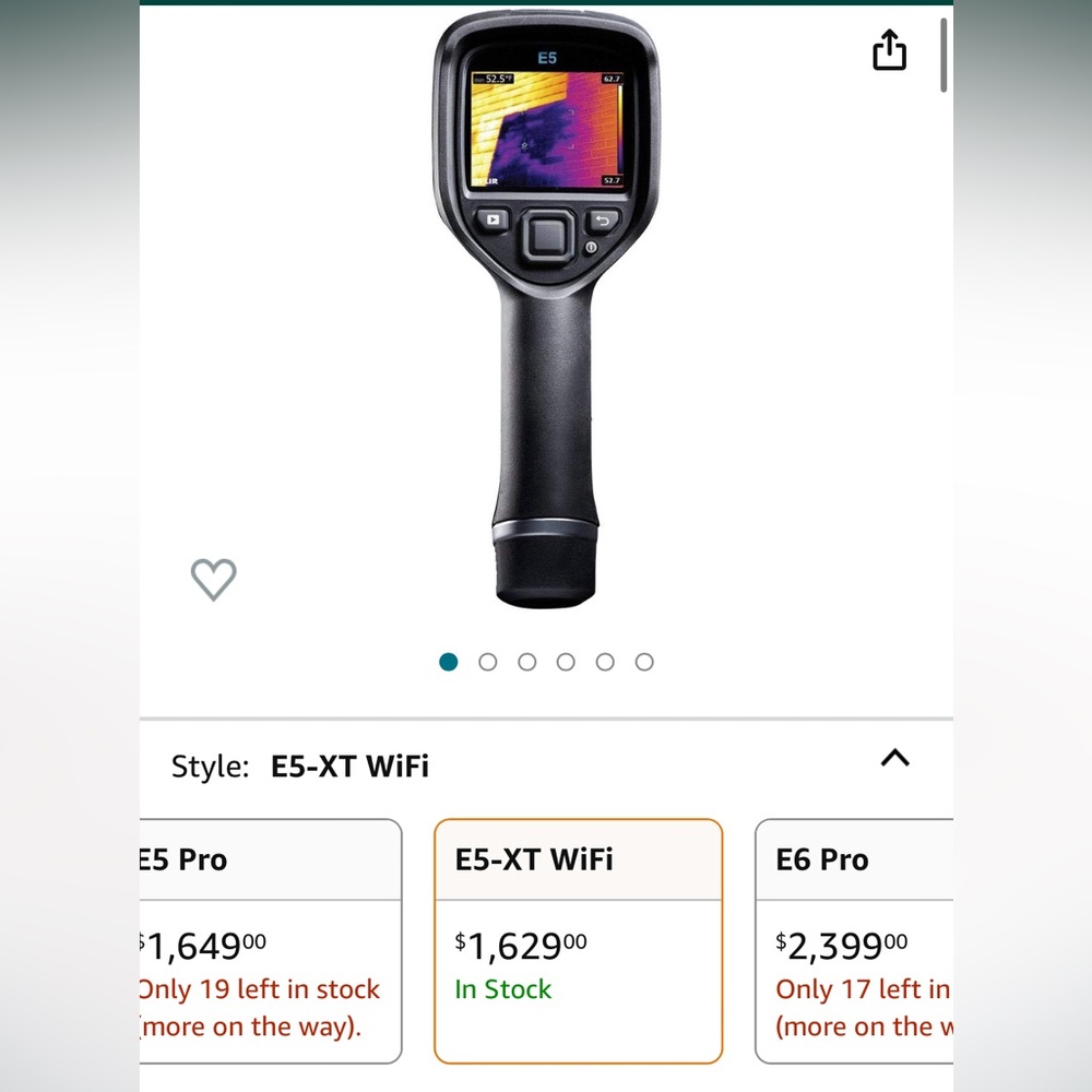 FLIR Handheld infared camera **BRAND NEW***